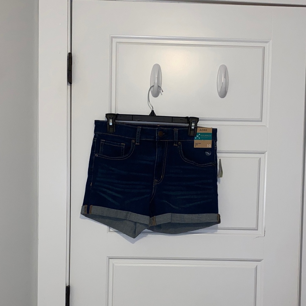Aeropostale Dark Blue Jean Shorts